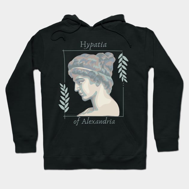 Hypatia of Alexandria Hoodie by Slightly Unhinged